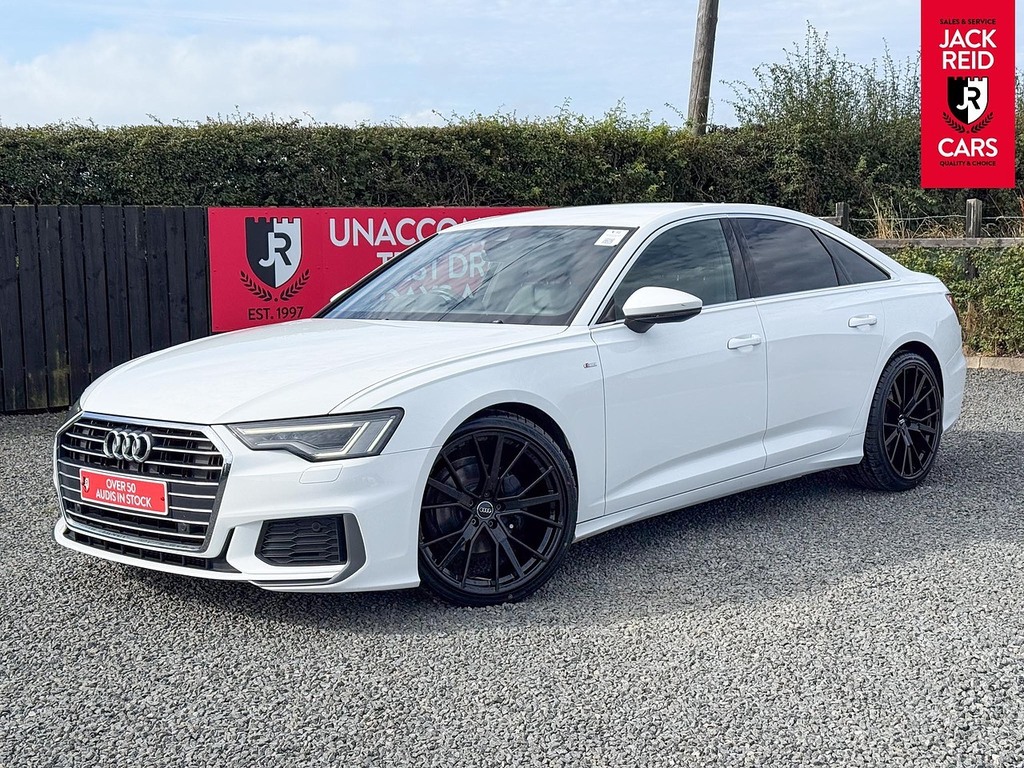Audi A6 Saloon A6 S Line 40 Tdi White