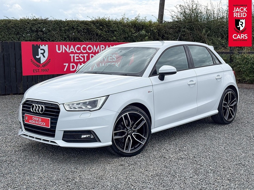Audi A1 Sportback Tfsi S Line White
