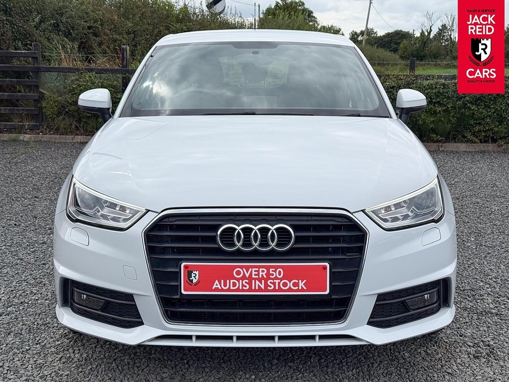 Audi A1 Sportback Tfsi S Line White #6