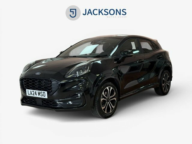 Ford Puma 1.0T Ecoboost Mhev St-line Suv Hybrid M LA24MSO Black #4
