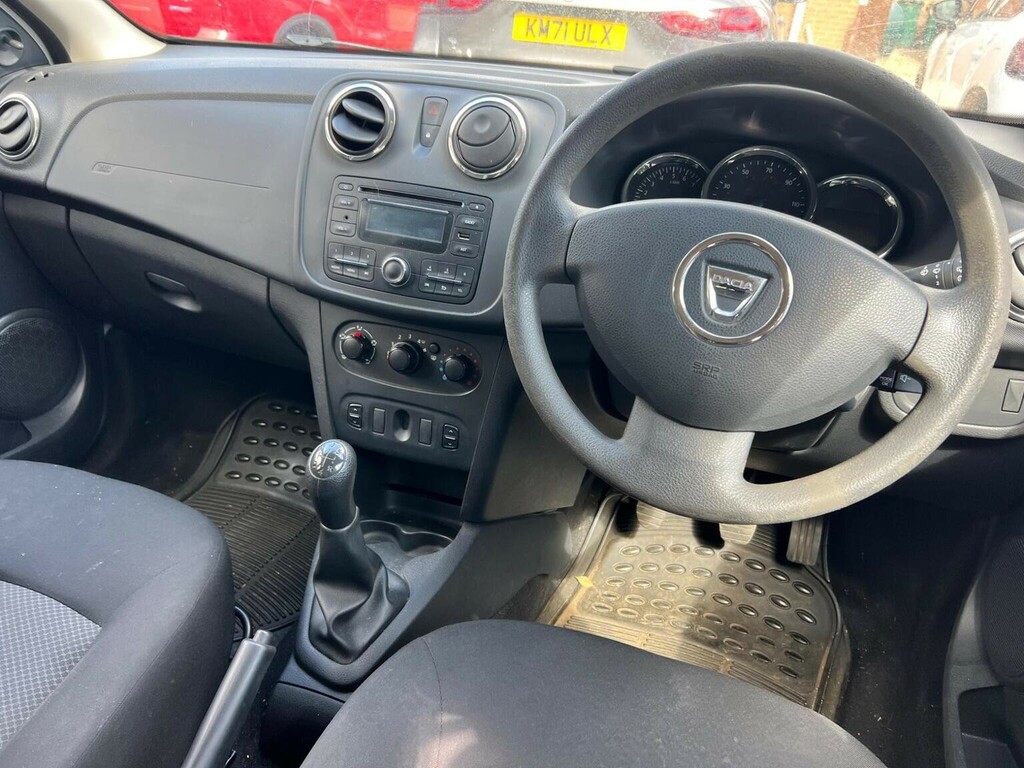 Dacia Sandero Hatchback 1.2 Ambiance Euro 6 201616 White #3