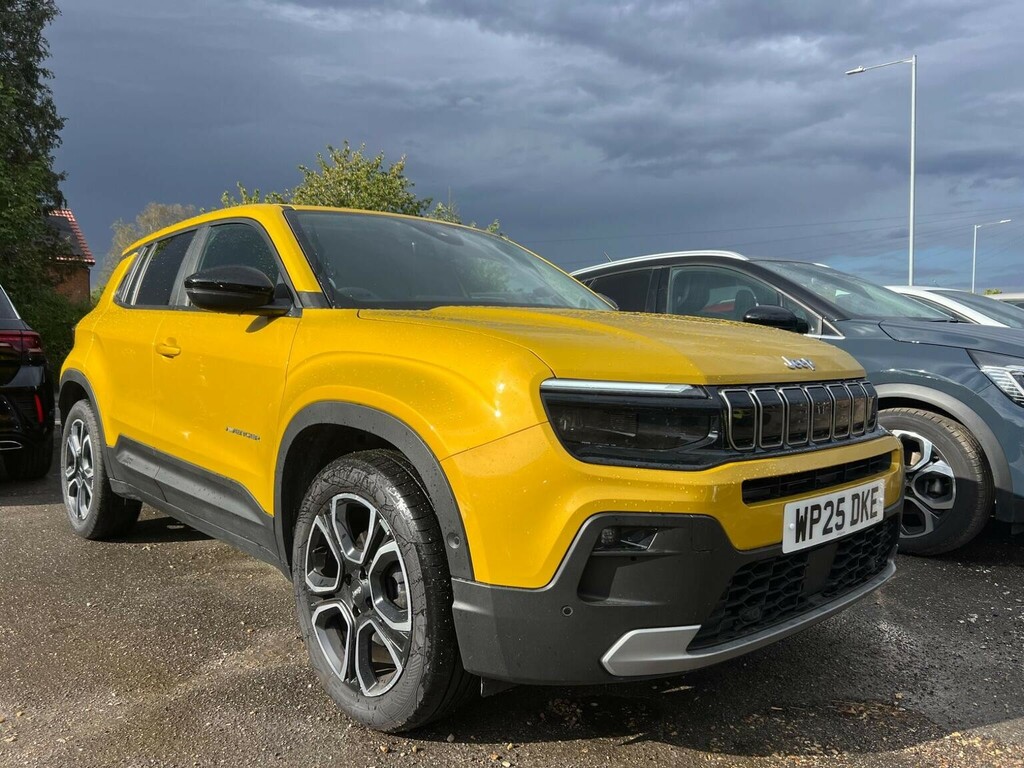 Jeep Avenger Suv 1.2 E-hybrid Summit E-dct Euro 6 Ss 20 WP25DKE Yellow #4