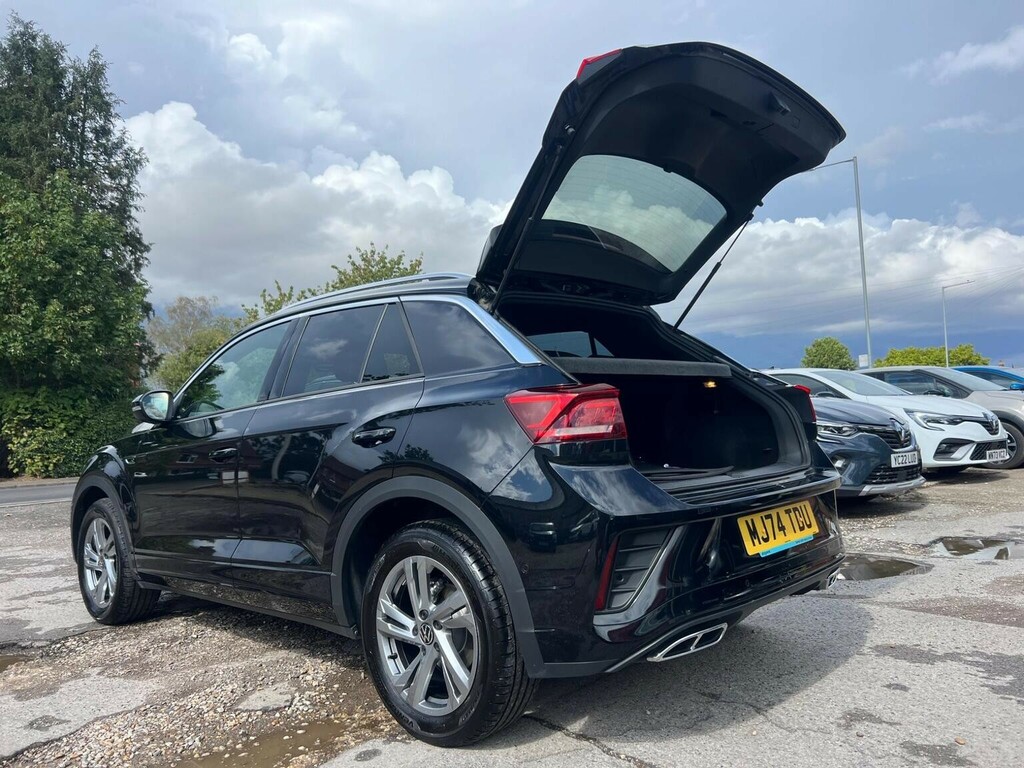 Volkswagen T-Roc Suv 1.5 Tsi R-line Dsg Euro 6 Ss 202474 Black #4