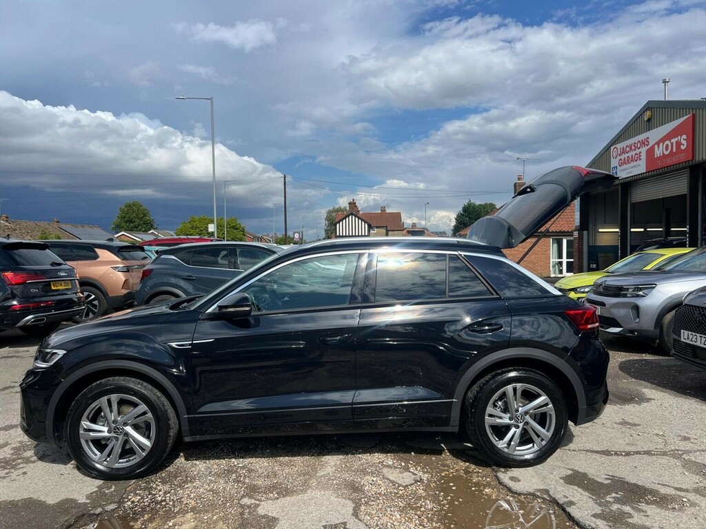 Volkswagen T-Roc Suv 1.5 Tsi R-line Dsg Euro 6 Ss 202474 Black #5