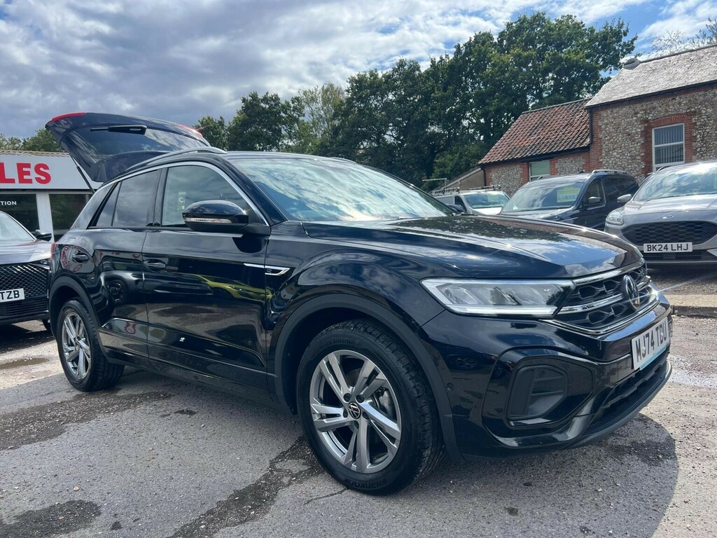 Volkswagen T-Roc Suv 1.5 Tsi R-line Dsg Euro 6 Ss 202474 Black