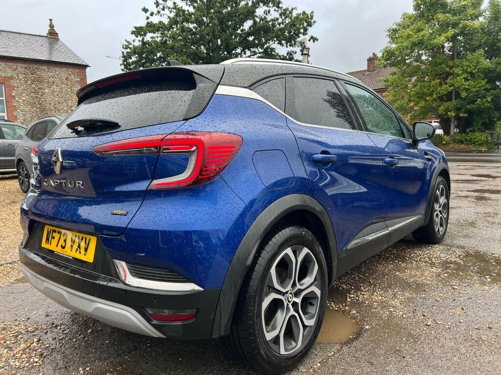 Renault Captur Suv 1.6 E-tech Techno Euro 6 Ss 2023 WF73VXV Blue #4