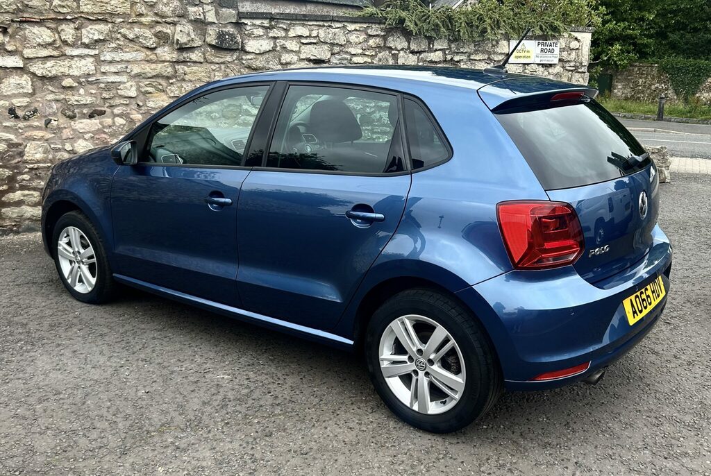 Volkswagen Polo 1.2 Tsi A066HDV Blue #3