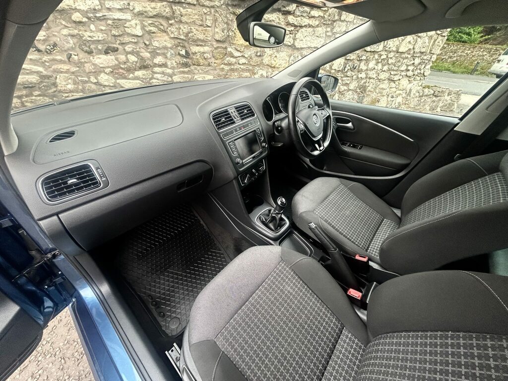Volkswagen Polo 1.2 Tsi A066HDV Blue #6