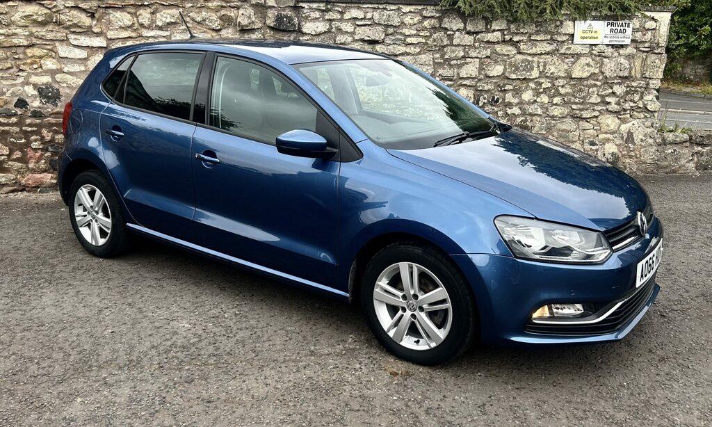 Volkswagen Polo 1.2 Tsi A066HDV Blue #2