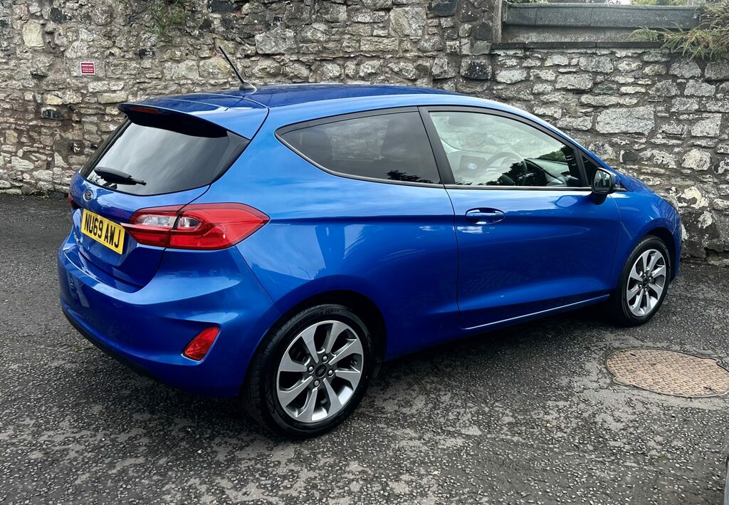 Ford Fiesta 1.1 Ti-vct NU69AWJ Blue #2