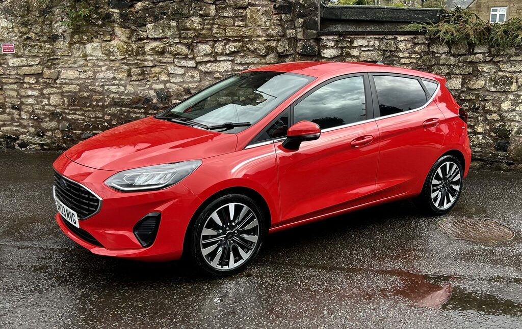 Ford Fiesta 1.0T Ecoboost Red