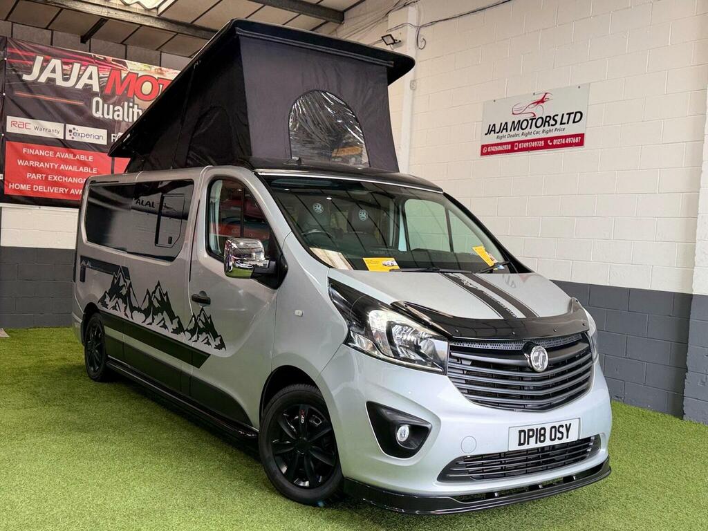 Vauxhall Vivaro Campervan 201818 Silver