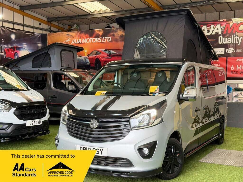 Vauxhall Vivaro Campervan 201818 DP18OSY Silver #4