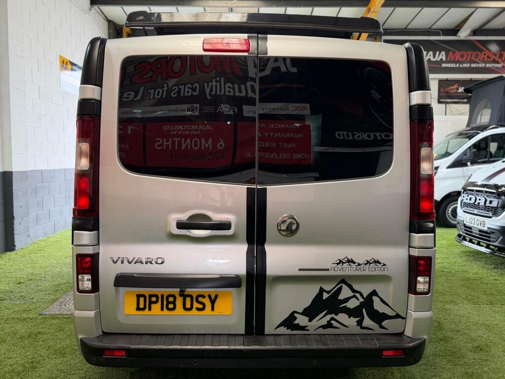 Vauxhall Vivaro Campervan 201818 DP18OSY Silver #6