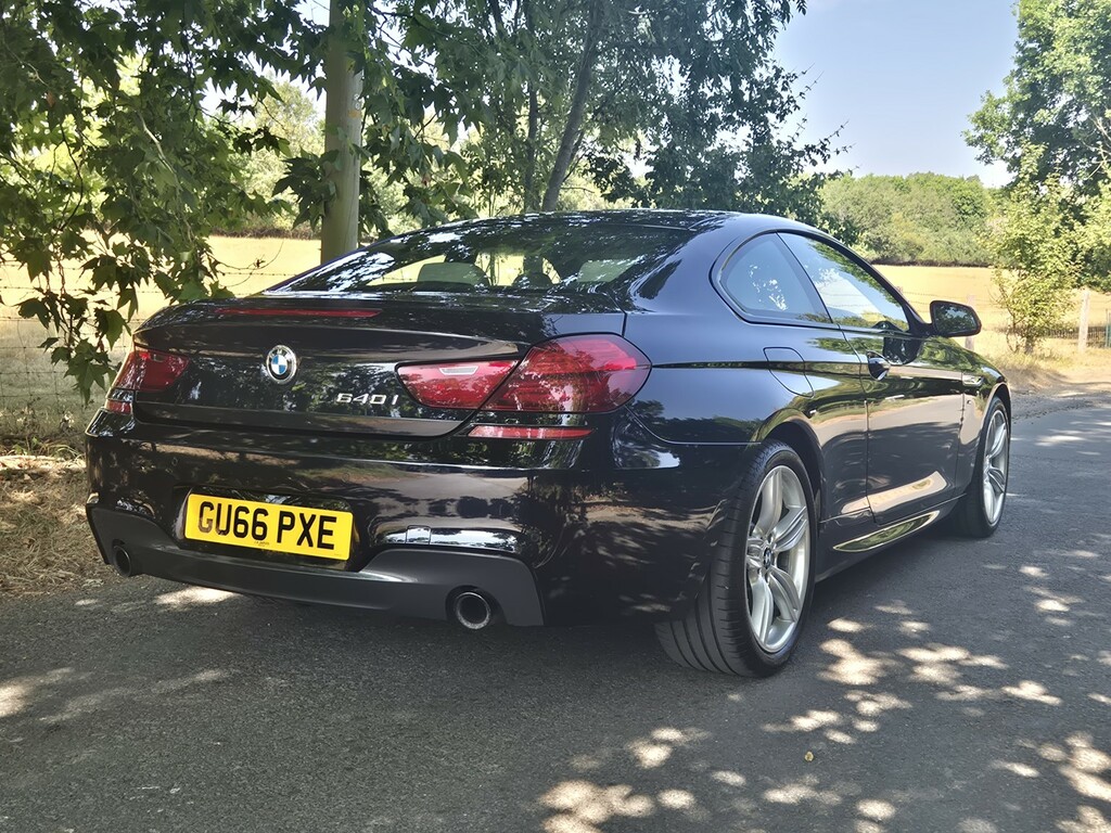 BMW 6 Series Gran Coupe 3.0 640D M Sport Saloon Euro 6 S Blue #31