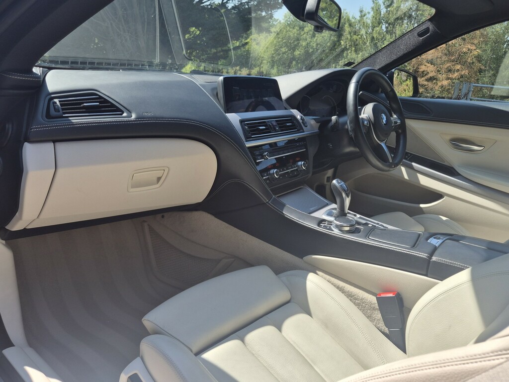 BMW 6 Series Gran Coupe 3.0 640I M Sport Coupe Black #3