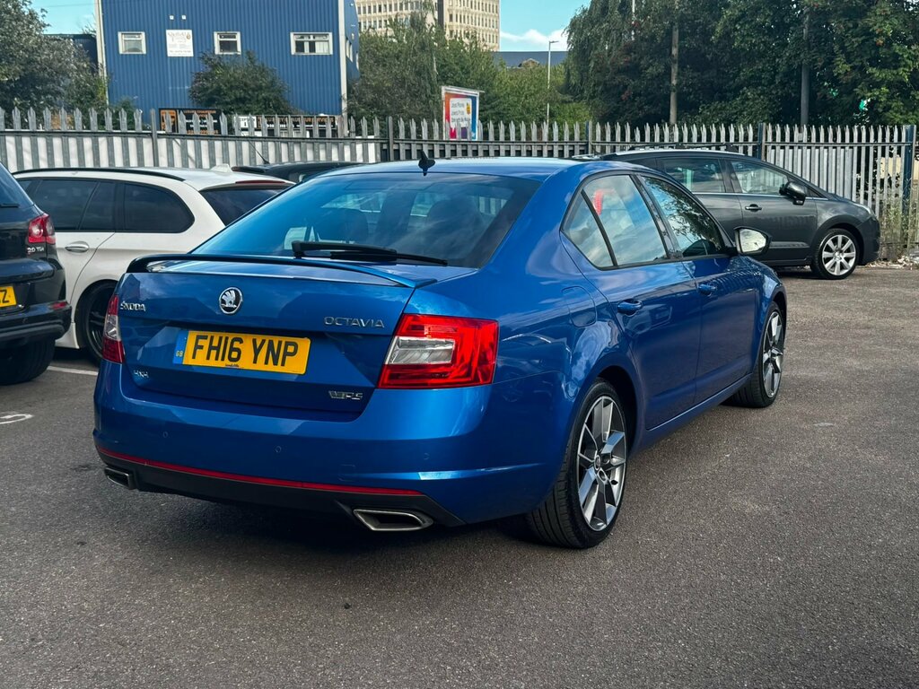 Skoda Octavia 2.0 Tdi Vrs Hatchback Dsg 4Wd Euro 6 S Blue #3