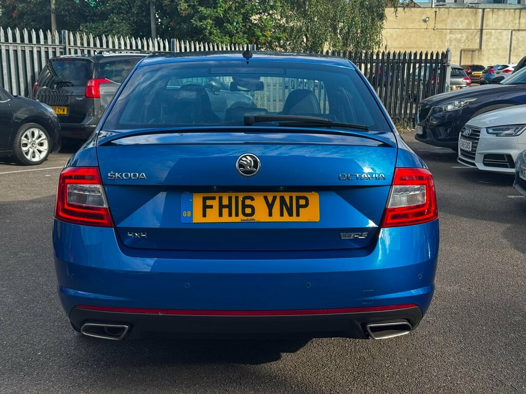 Skoda Octavia 2.0 Tdi Vrs Hatchback Dsg 4Wd Euro 6 S Blue #2
