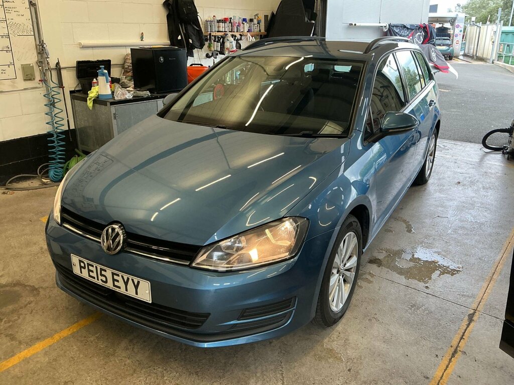 Volkswagen Golf 1.4 Tsi Se 125Ps Estate Parking Sensors Sat Na Silver #1