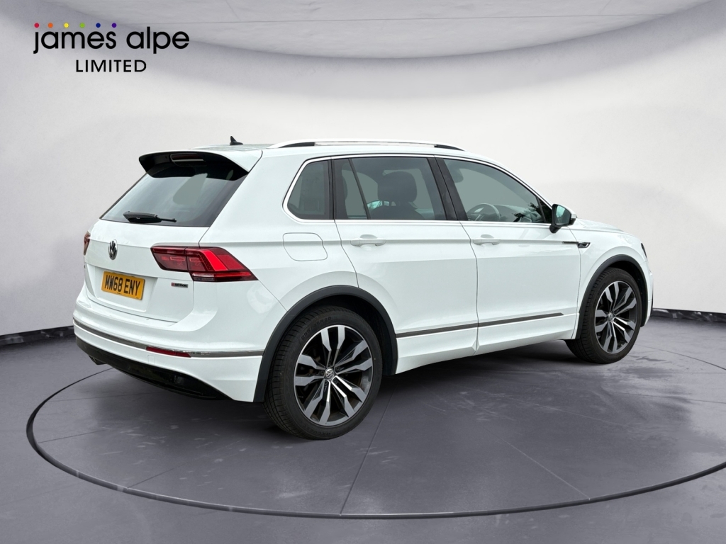 Volkswagen Tiguan 2.0 R-line Tdi 4Motion Dsg White #5