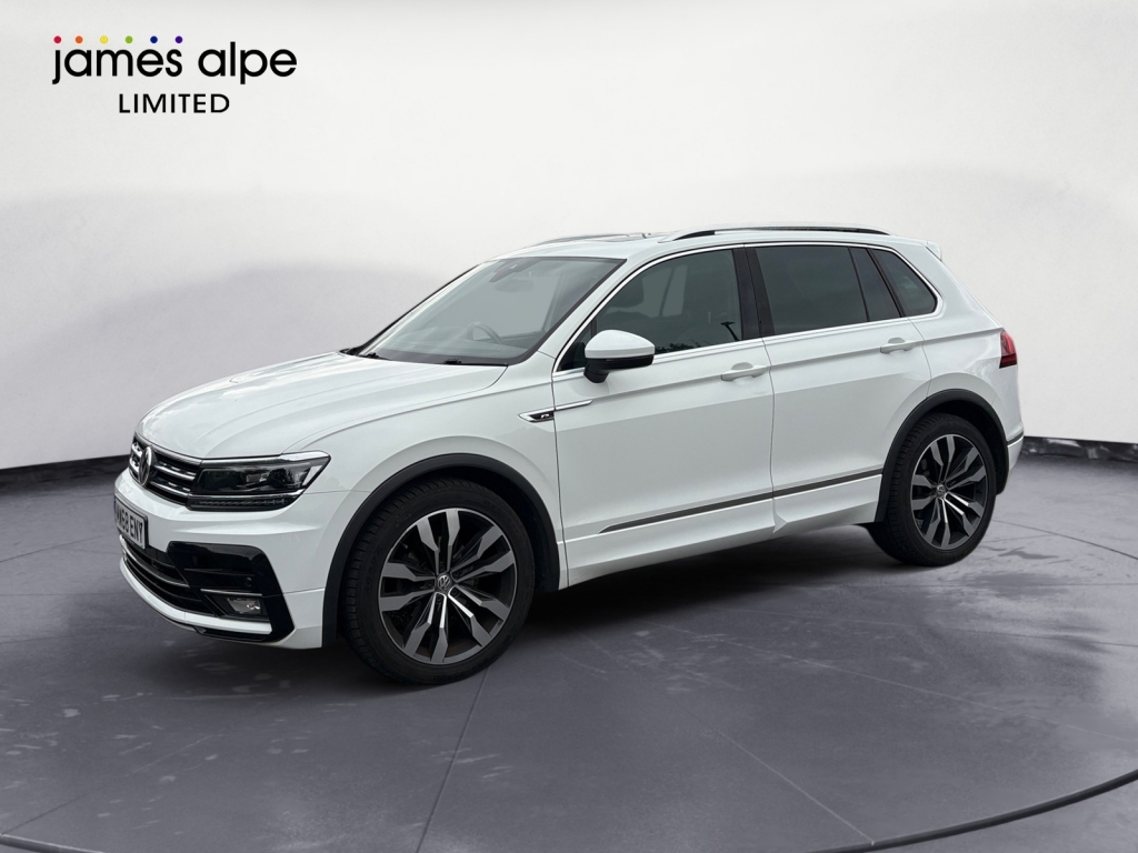 Volkswagen Tiguan 2.0 R-line Tdi 4Motion Dsg White