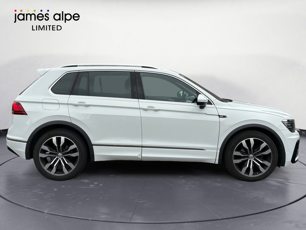 Volkswagen Tiguan 2.0 R-line Tdi 4Motion Dsg White #6