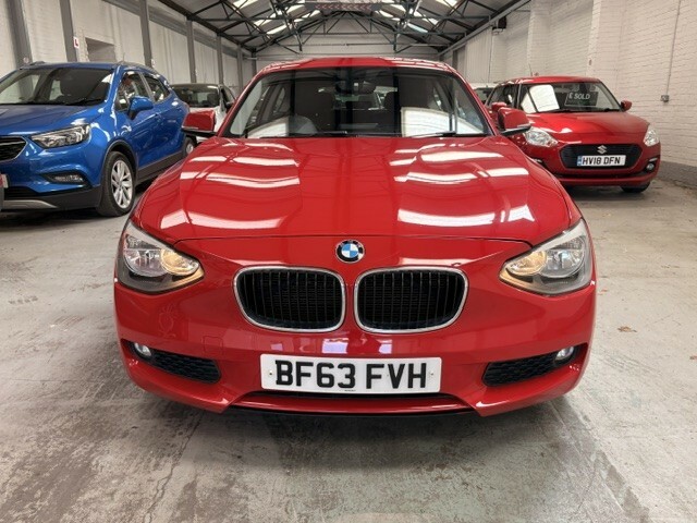 BMW 1 Series Hatchback 1.6 116I Se 2013 BF63FVH Red #5