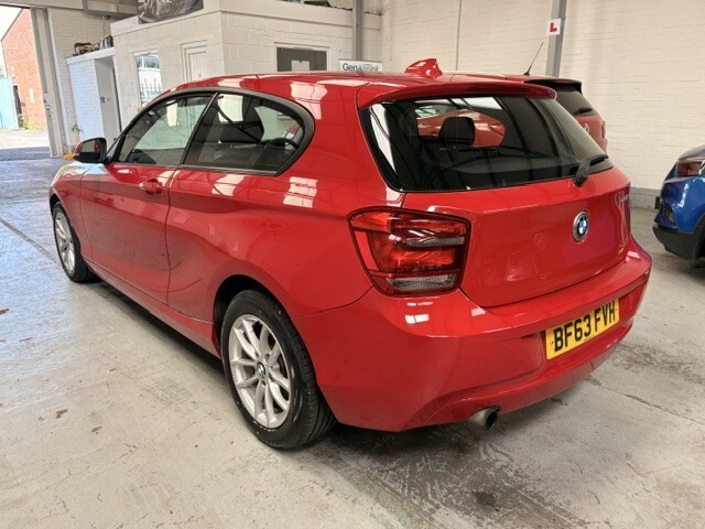 BMW 1 Series Hatchback 1.6 116I Se 2013 BF63FVH Red #3