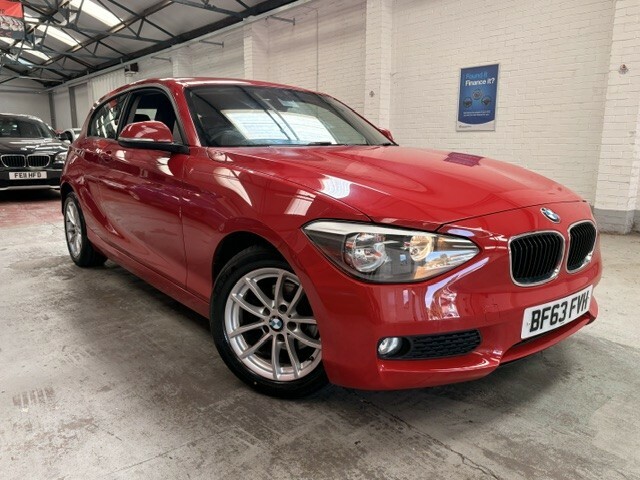 BMW 1 Series Hatchback 1.6 116I Se 2013 BF63FVH Red