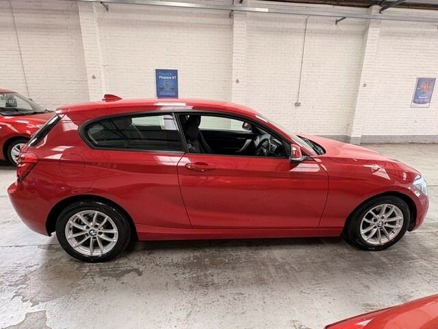 BMW 1 Series Hatchback 1.6 116I Se 2013 BF63FVH Red #6