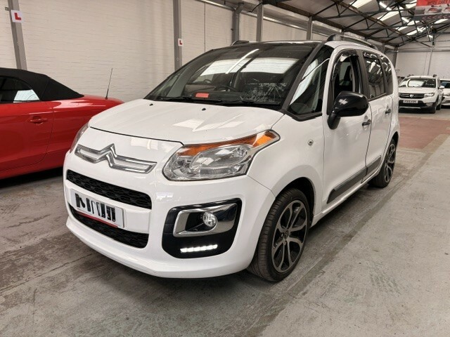 Citroen C3 Picasso 1.6 Bluehdi Platinum White #2