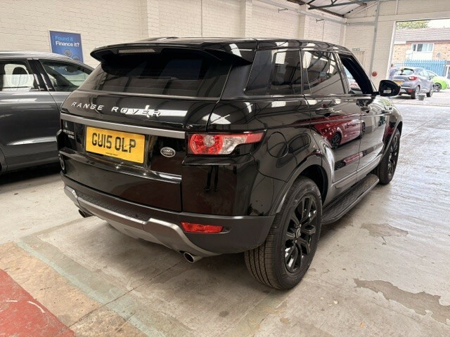 Land Rover Range Rover Evoque 2.2 Sd4 Pure Tech GU15OLP Black #4