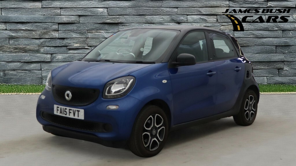 Smart Forfour Hatchback 1.0 Prime 2015 FA15FVT Blue #2