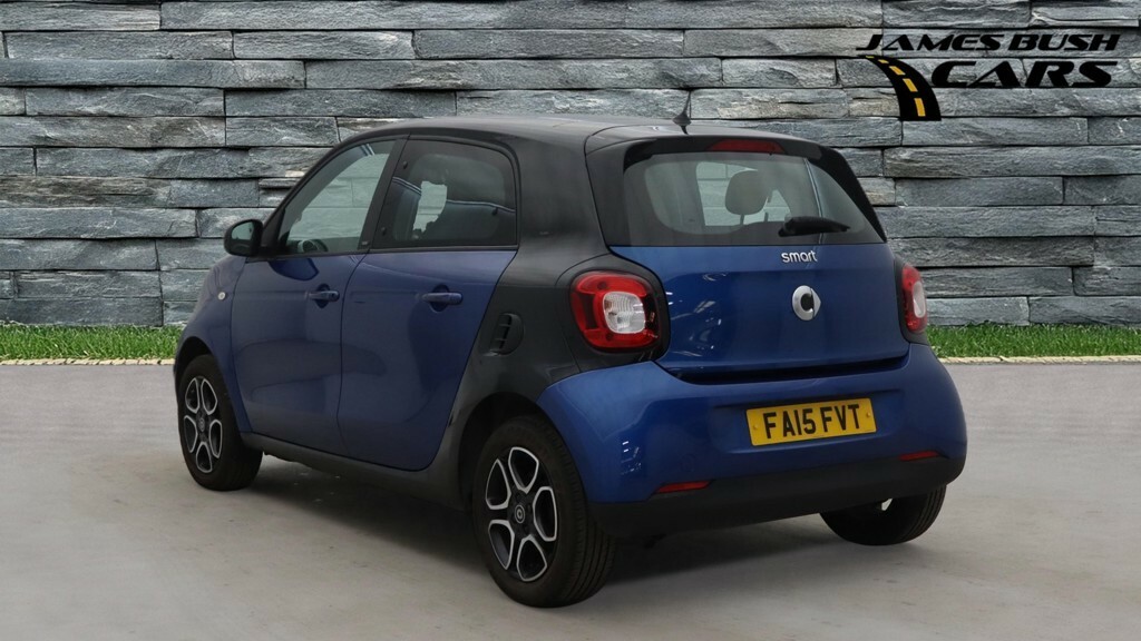 Smart Forfour Hatchback 1.0 Prime 2015 FA15FVT Blue #3