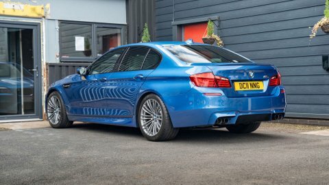 BMW M5 2013 13 4.4 Blue #2