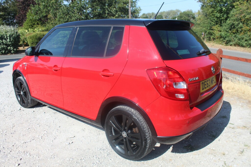 Skoda Fabia 1.6 Tdi Monte Carlo Red #5