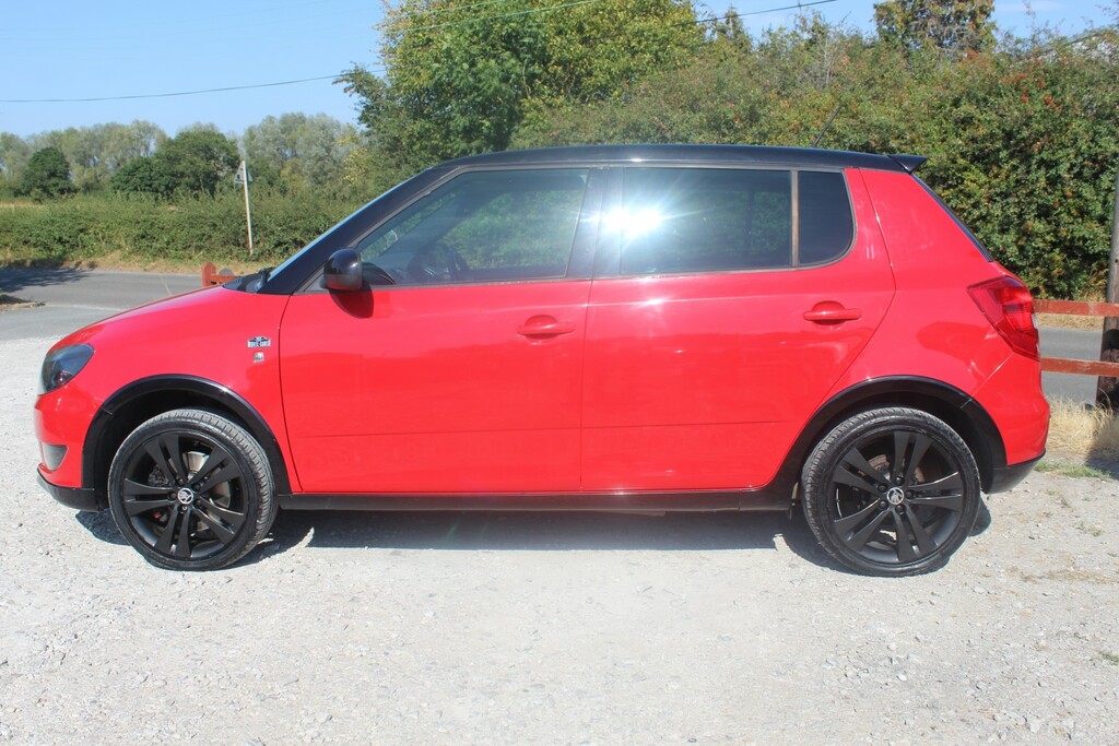 Skoda Fabia 1.6 Tdi Monte Carlo Red #4