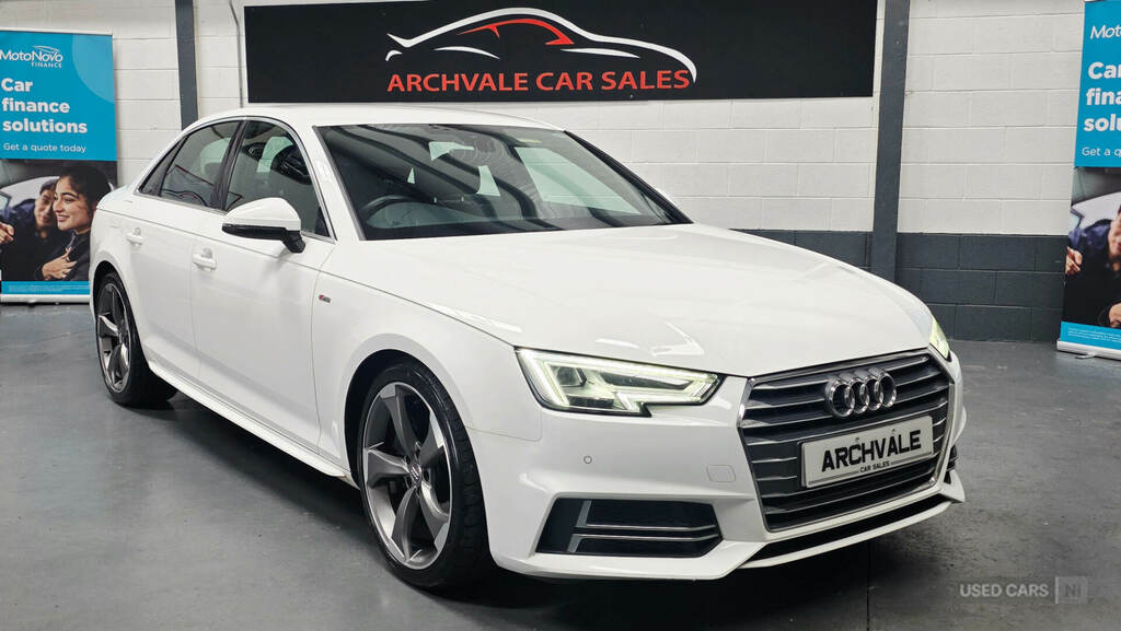 Audi A4 2.0 Tdi Ultra 190 S Line White #2