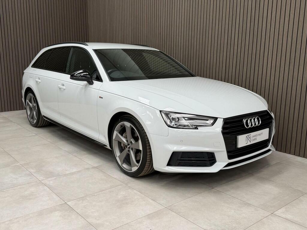 Audi A4 Avant Estate 2.0 Tdi Black Edition S Tronic Quattro Euro White #2