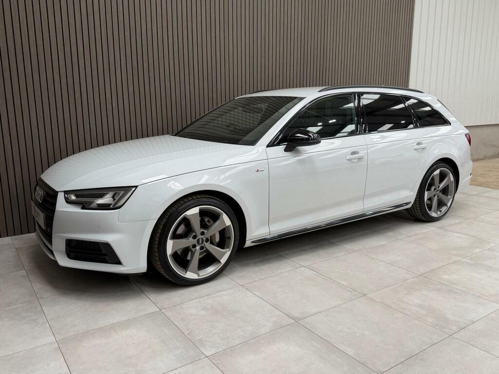 Audi A4 Avant Estate 2.0 Tdi Black Edition S Tronic Quattro Euro White #4
