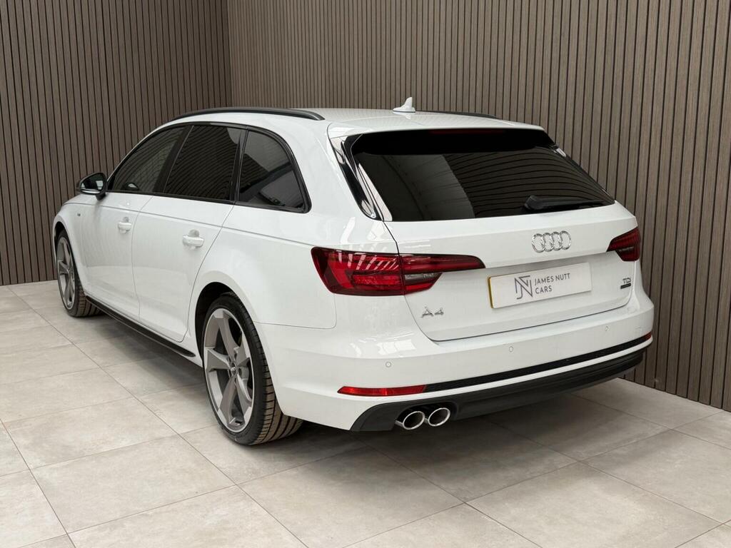 Audi A4 Avant Estate 2.0 Tdi Black Edition S Tronic Quattro Euro White #5