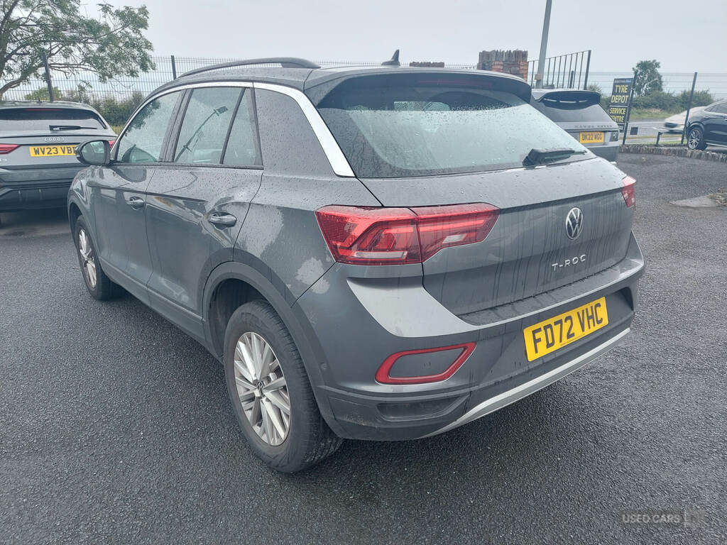Volkswagen T-Roc 1.5 Tsi Life Dsg FD72VHC Grey #4