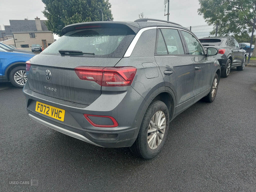 Volkswagen T-Roc 1.5 Tsi Life Dsg FD72VHC Grey #3