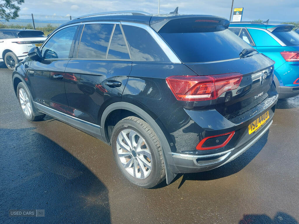 Volkswagen T-Roc 1.5 Tsi Style ISZ4403 Black #4