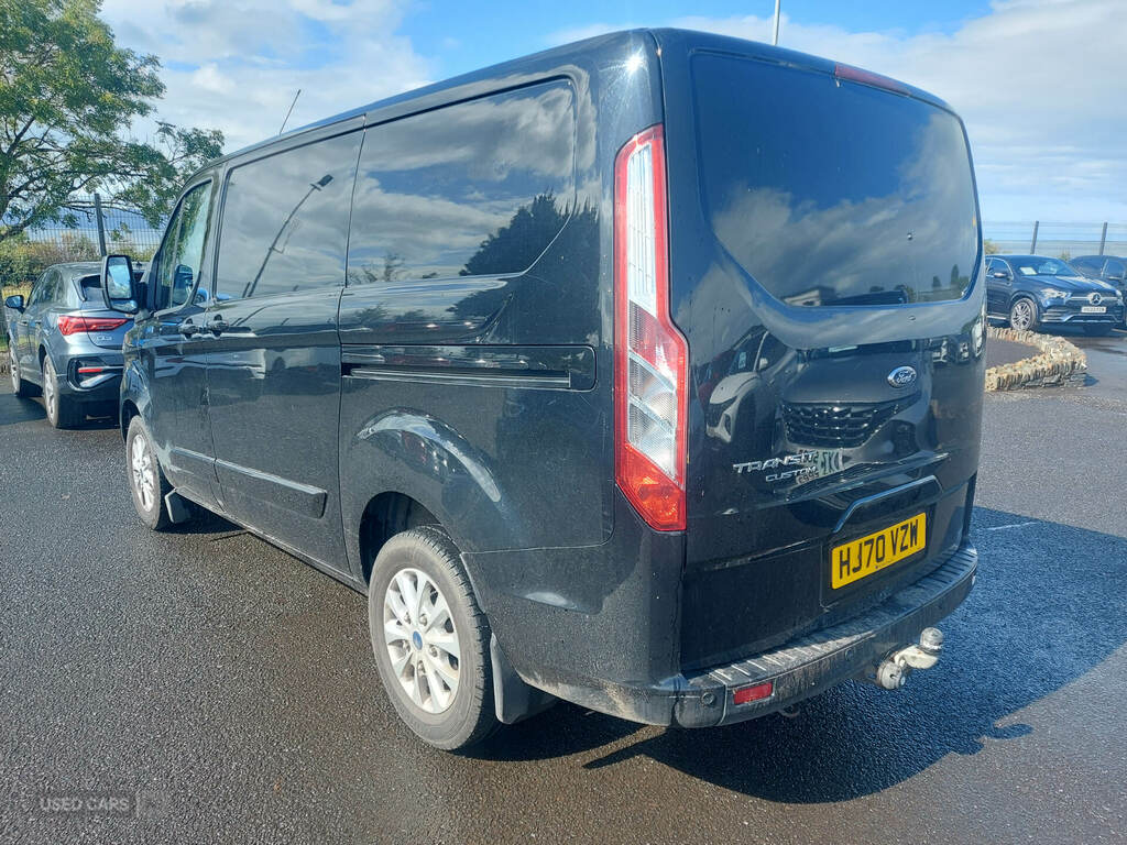 Ford Transit Custom 2.0 Ecoblue 130Ps Low Roof Limited Van HJ70VZW Black #4