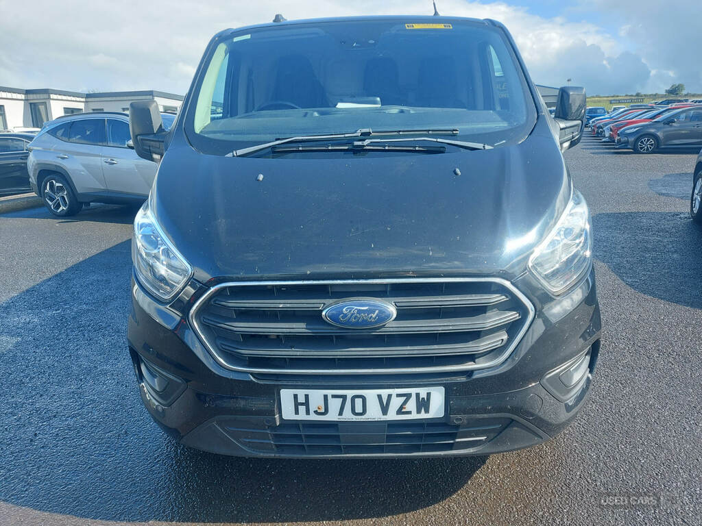 Ford Transit Custom 2.0 Ecoblue 130Ps Low Roof Limited Van HJ70VZW Black #6