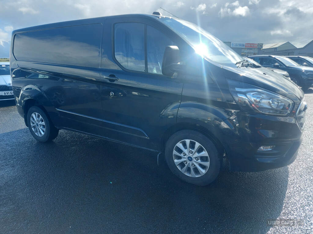 Ford Transit Custom 2.0 Ecoblue 130Ps Low Roof Limited Van HJ70VZW Black #2