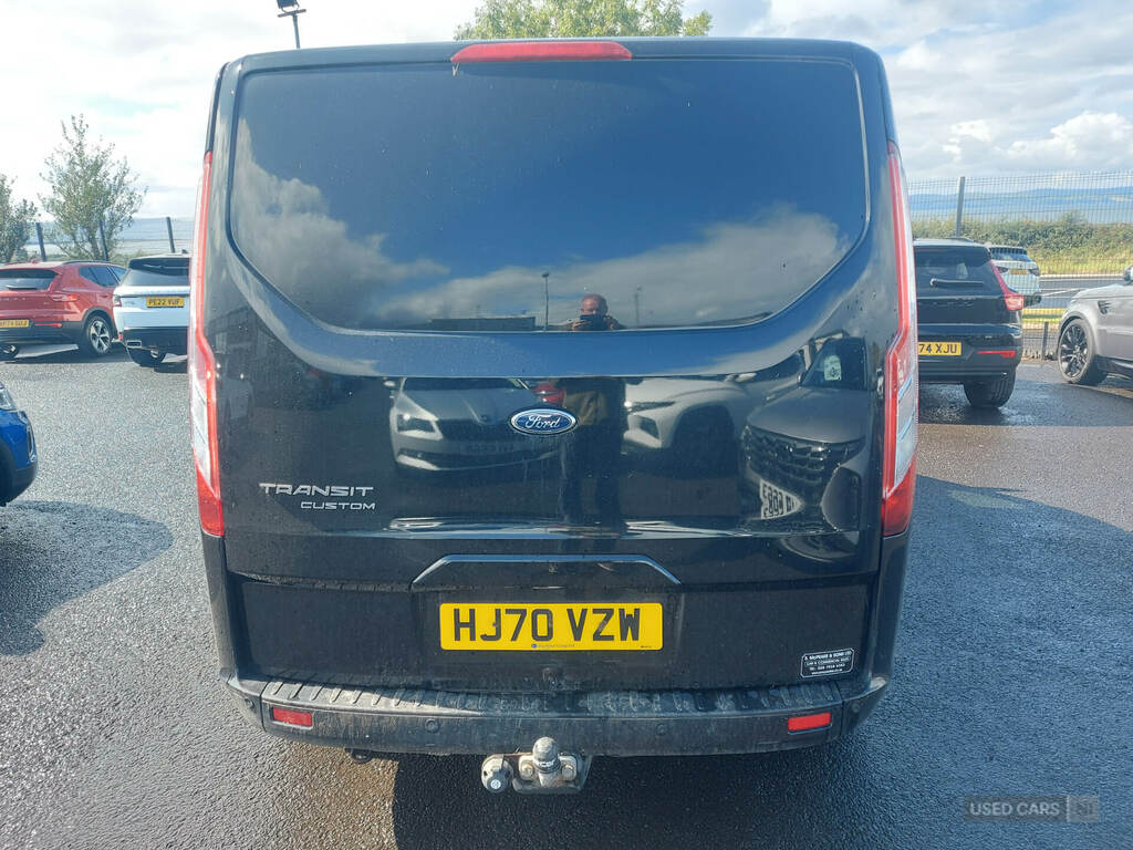 Ford Transit Custom 2.0 Ecoblue 130Ps Low Roof Limited Van HJ70VZW Black #5