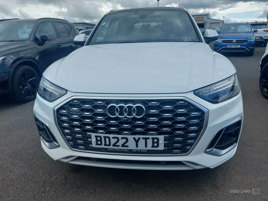 Audi Q5 40 Tdi Quattro S Line S Tronic White #6