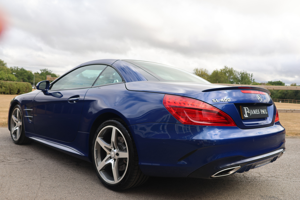 Mercedes-Benz SL Class 400 Amg Line Premium Blue #14